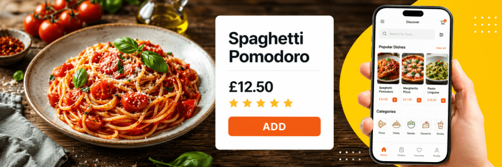 Premium Spaghetti Pomodoro Presentation